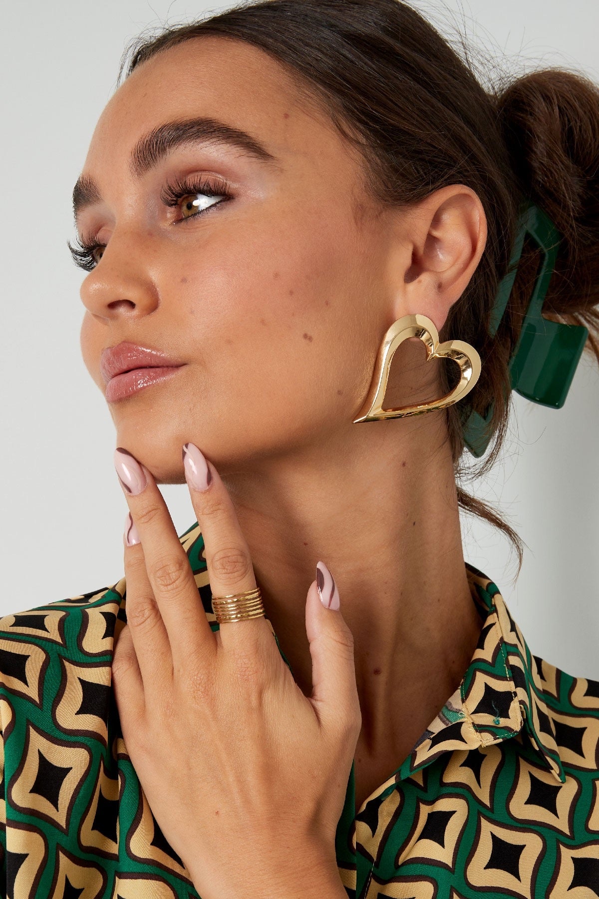 Hailey earrings - silver