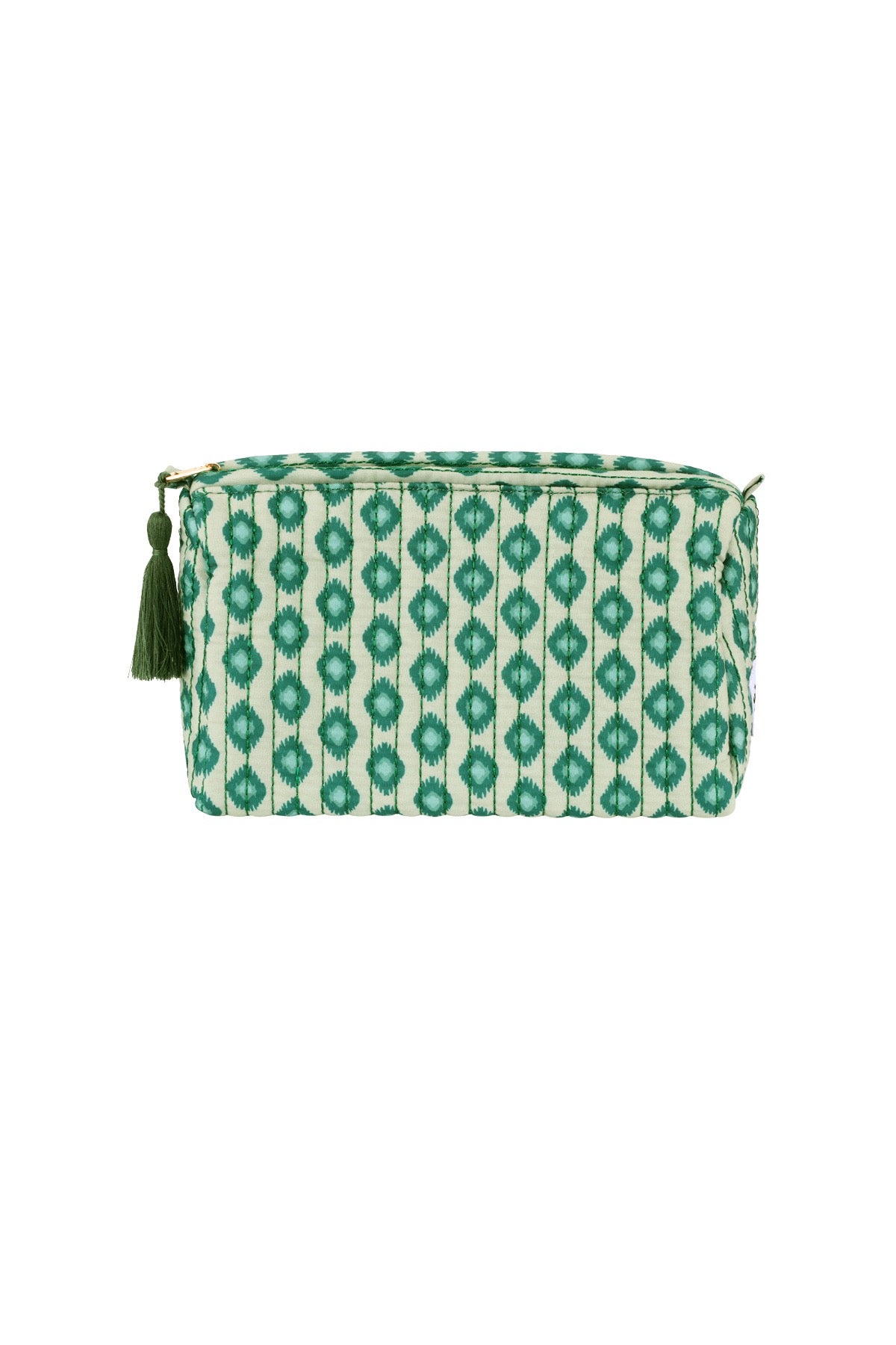 make-up bags - green