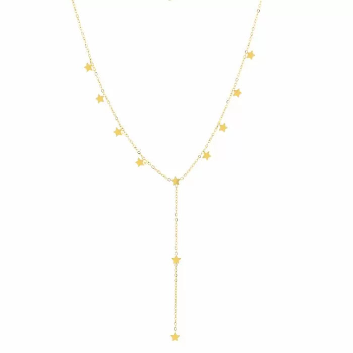 jade necklace - goud