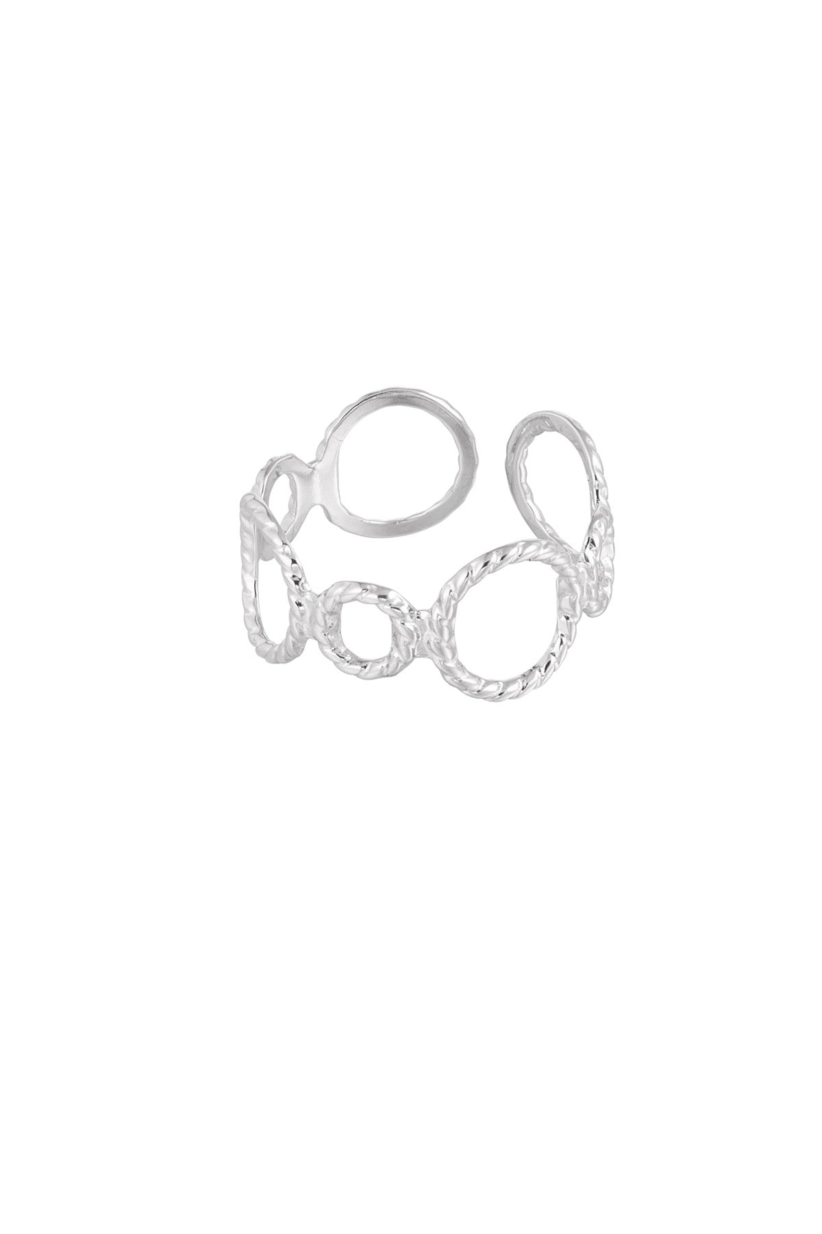Cloud ring - zilver