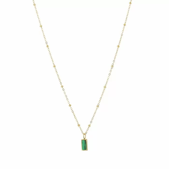 Juna necklace - green