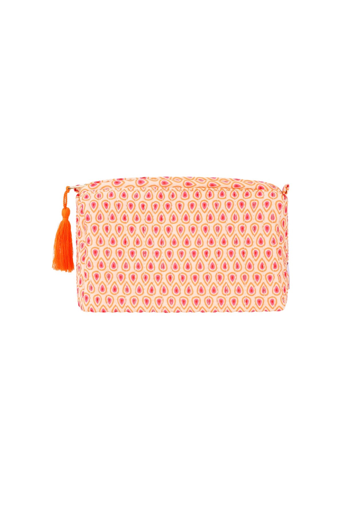 make-up bags - orange