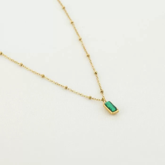 Juna necklace - green