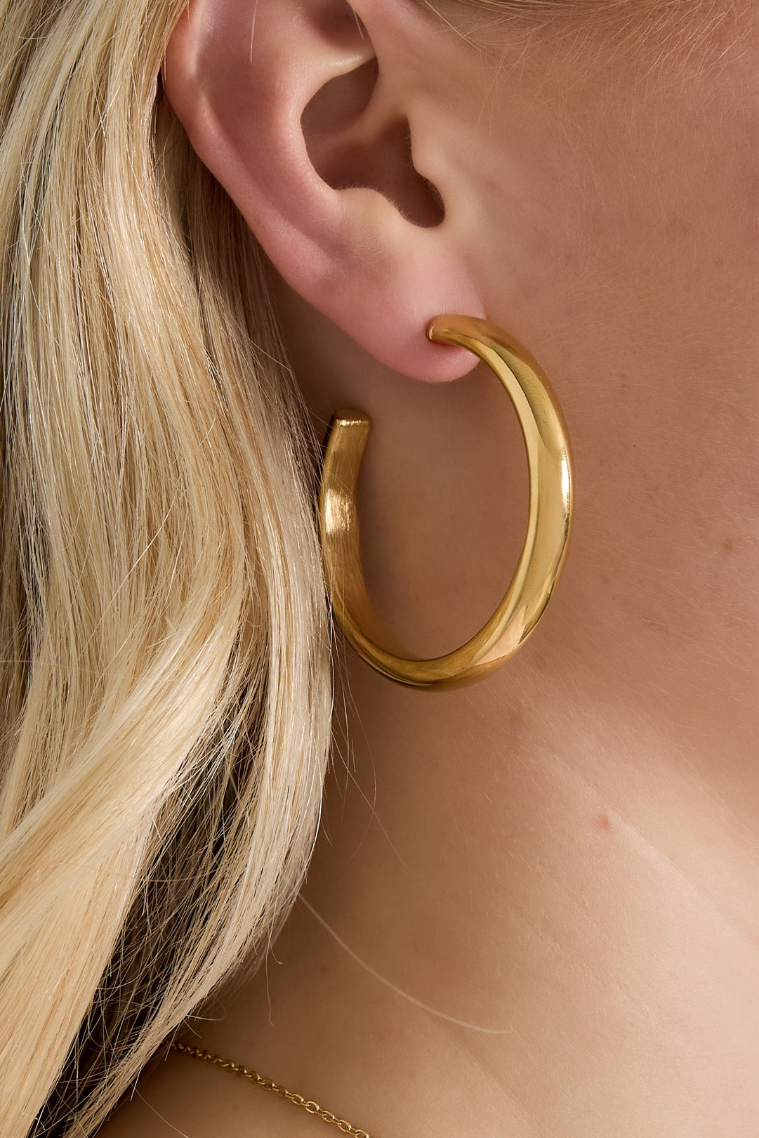classic hoops - goud