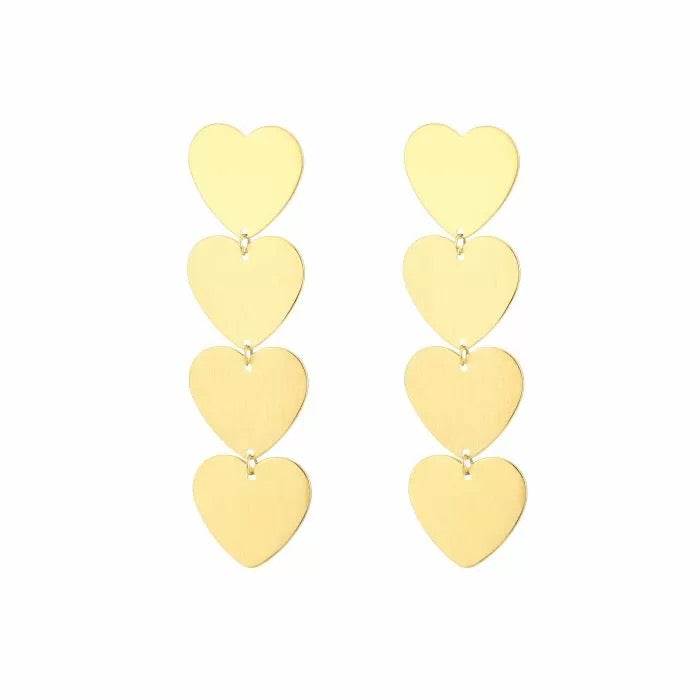 soof earrings - gold