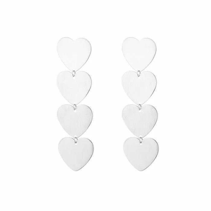 soof earrings - silver