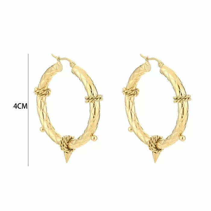 hanna earrings - zilver