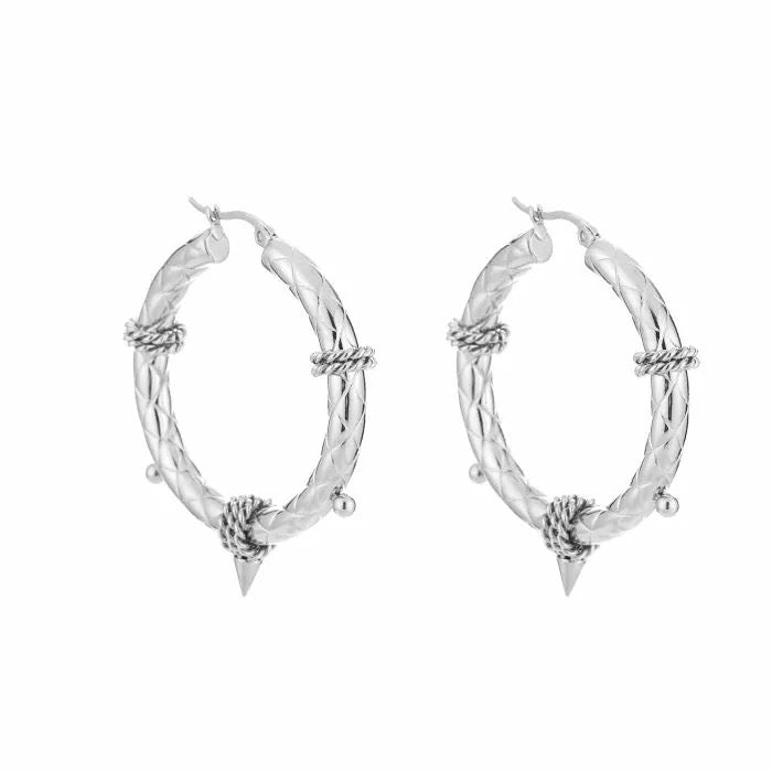 hanna earrings - zilver