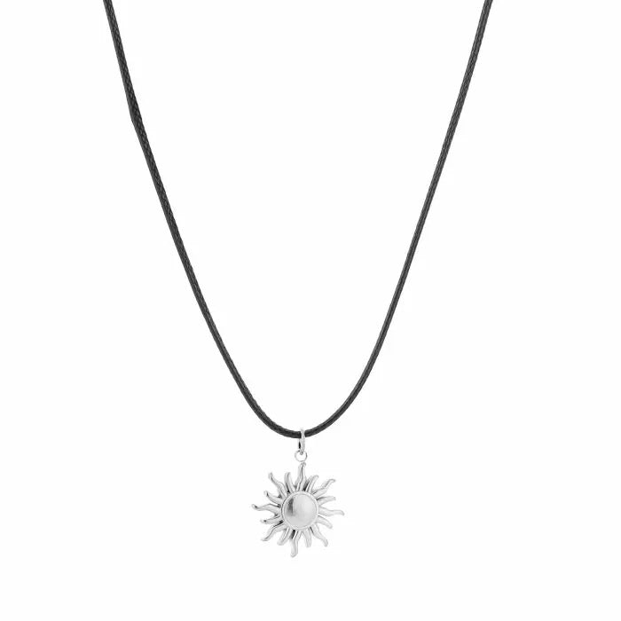 sunshine necklace - zilver