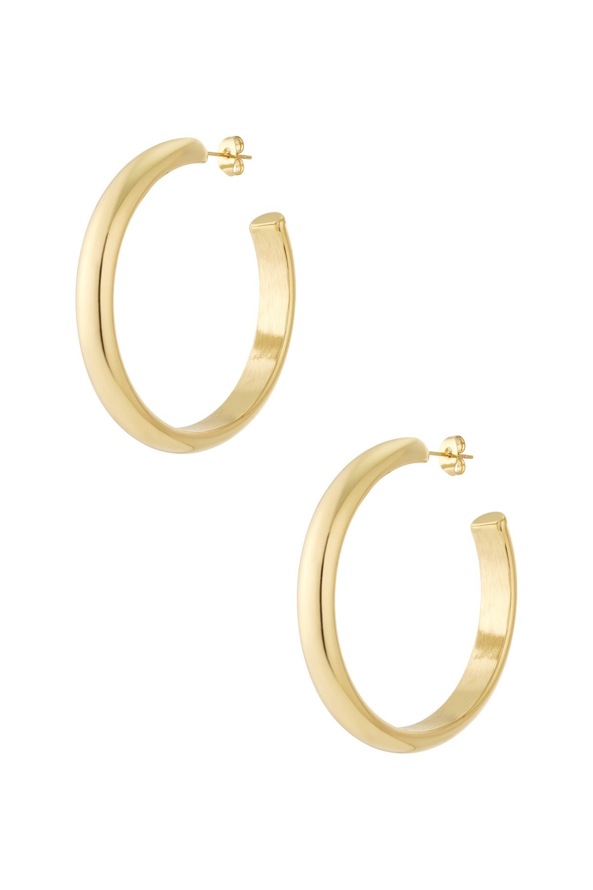 classic hoops - goud