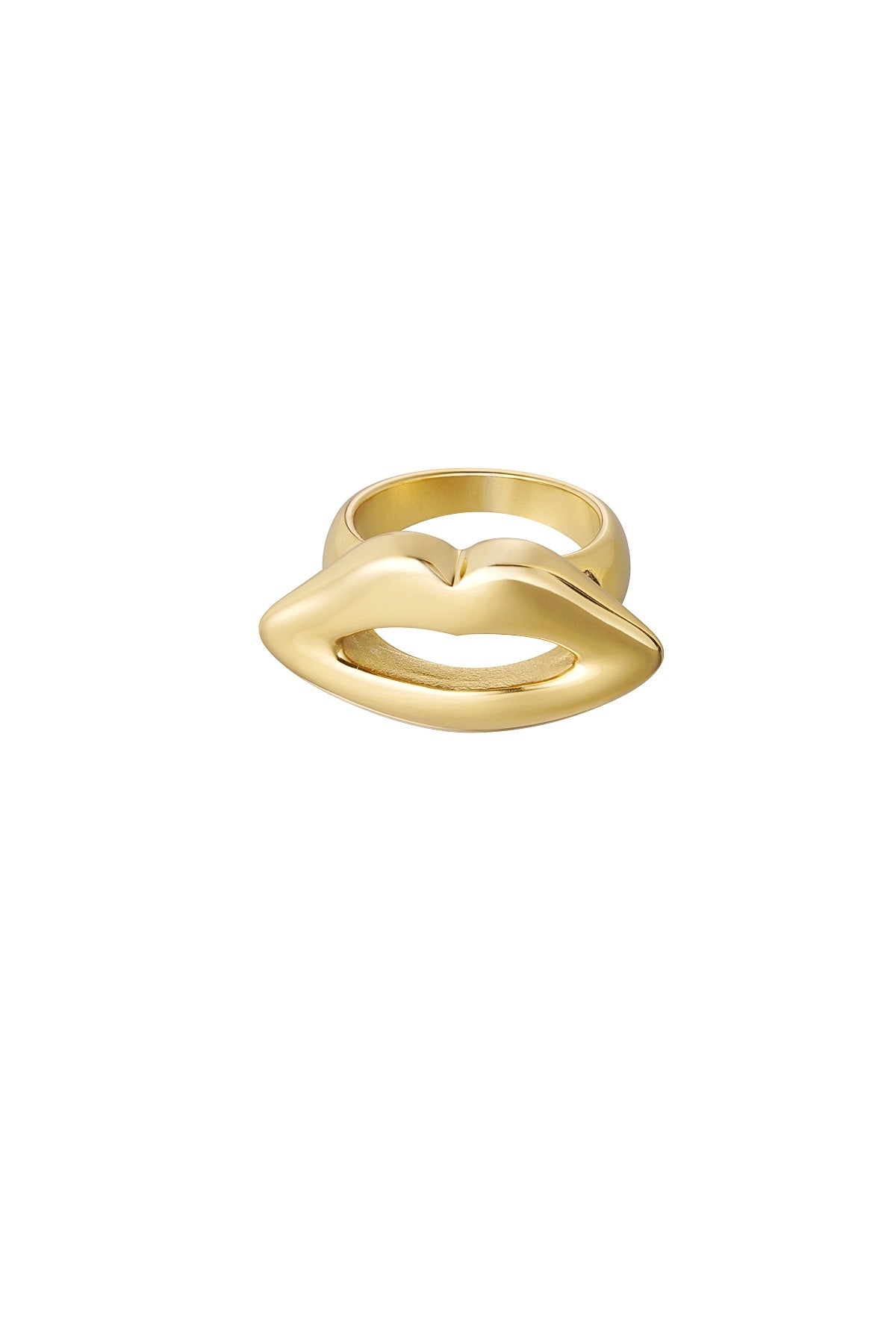 Kiss me ring - goud