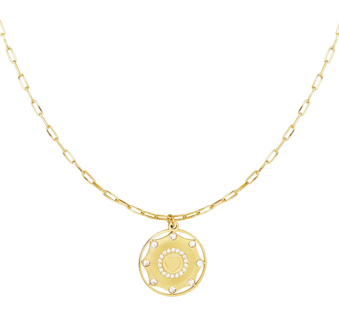 All around necklace - gold