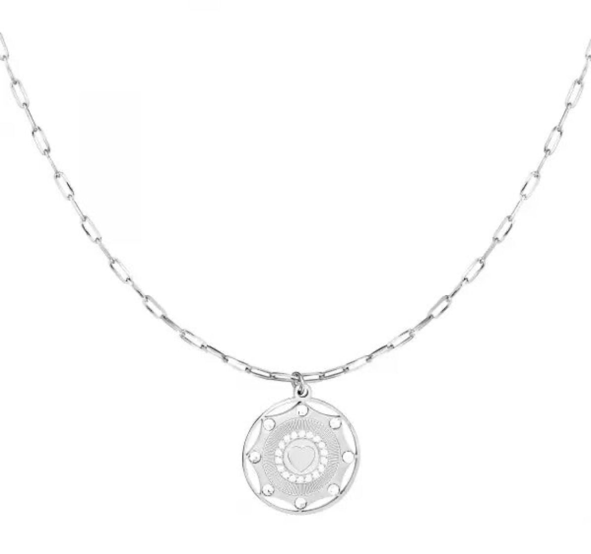 all around necklace - silver
