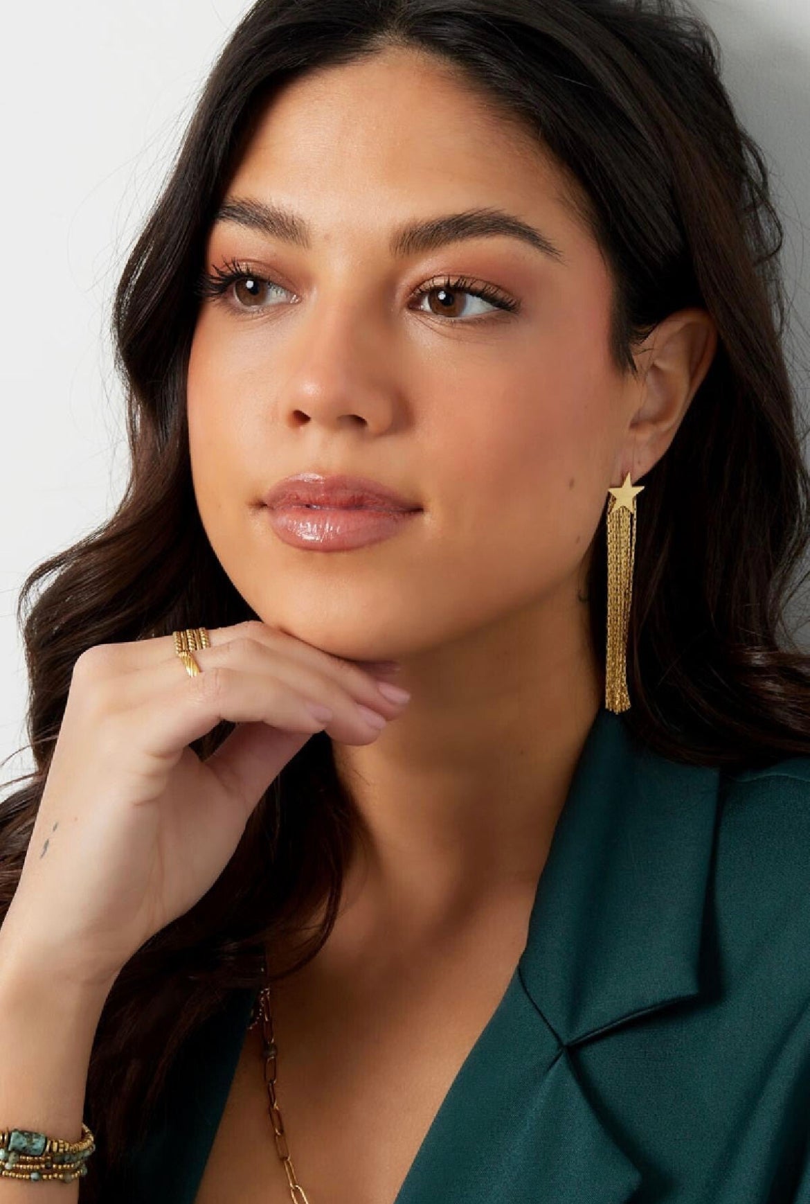 Eva earrings - silver