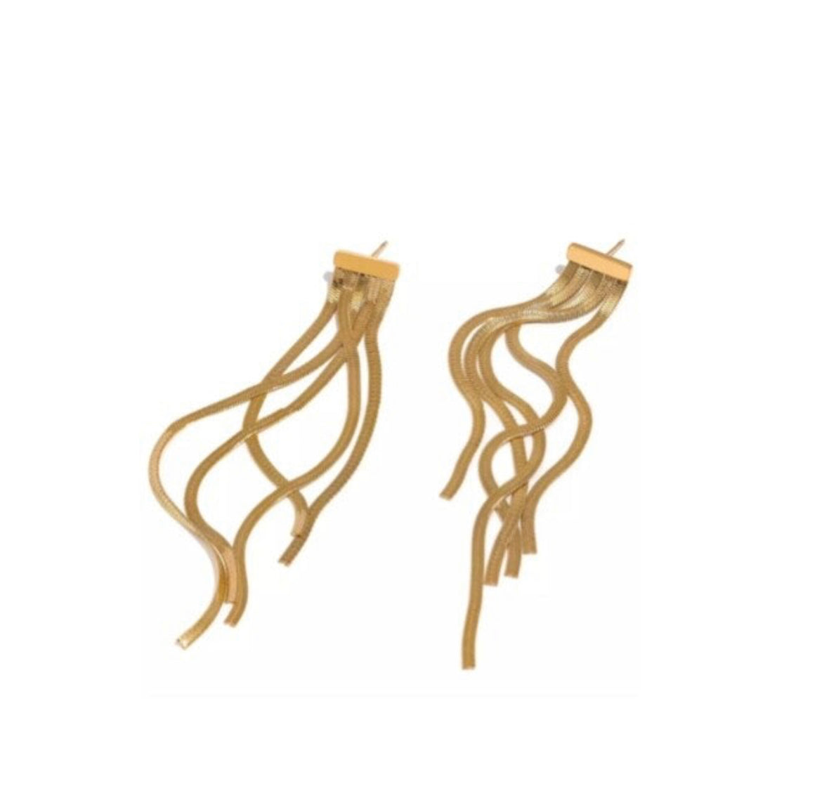 Fiene earrings - gold