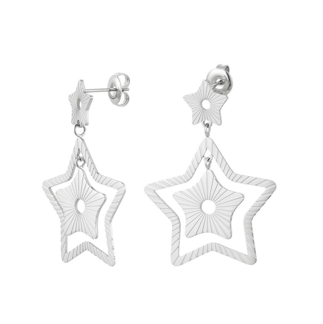In the stars earrings - silver
