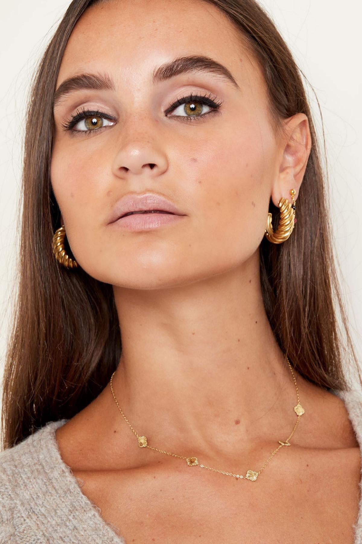 iconic earrings - zilver