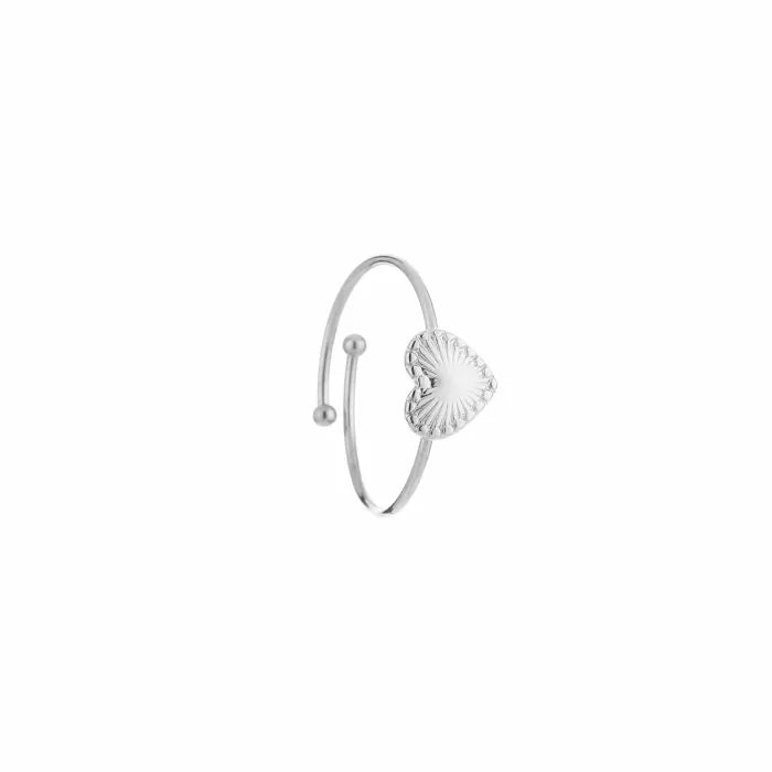 Fleur ring - zilver