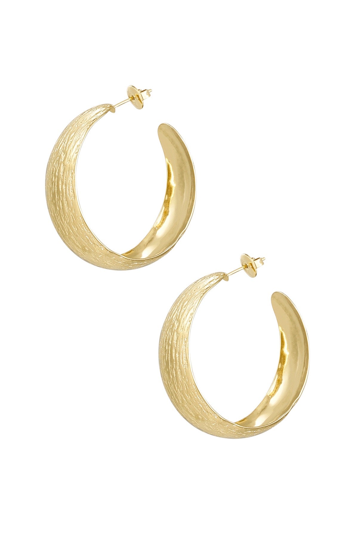 Fien hoops - gold