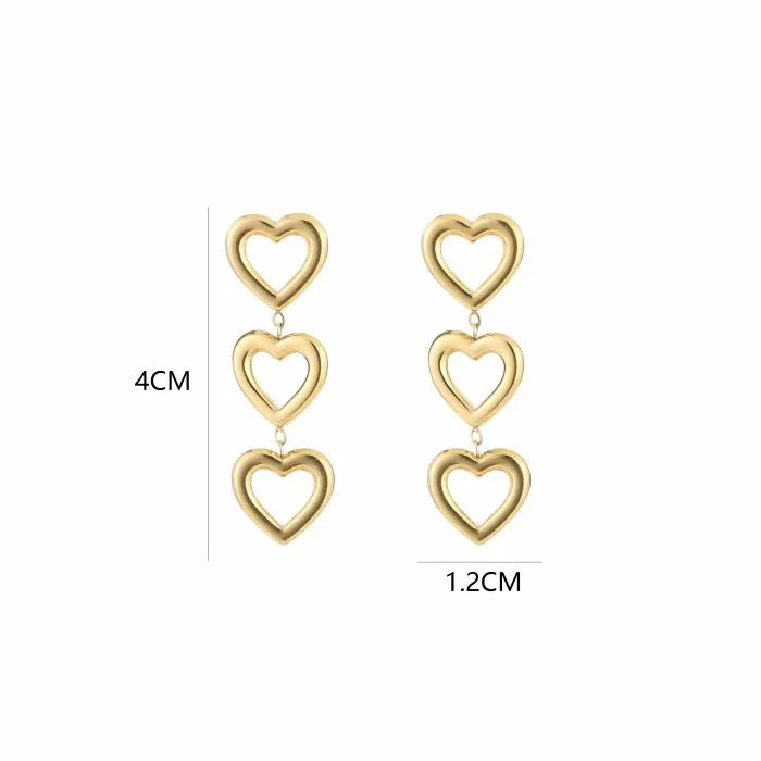 Livia earrings - goud