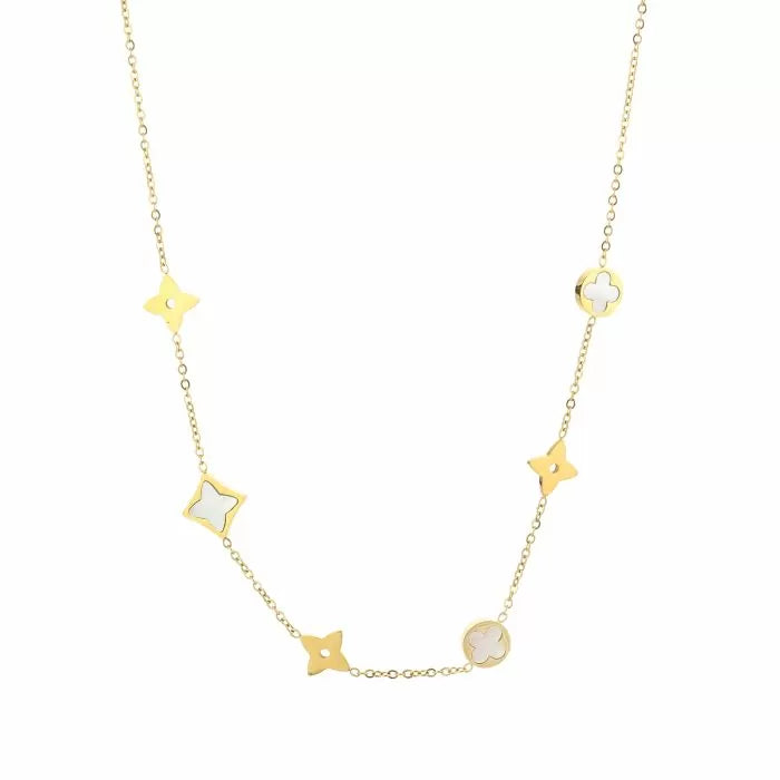 Luna necklace - goud