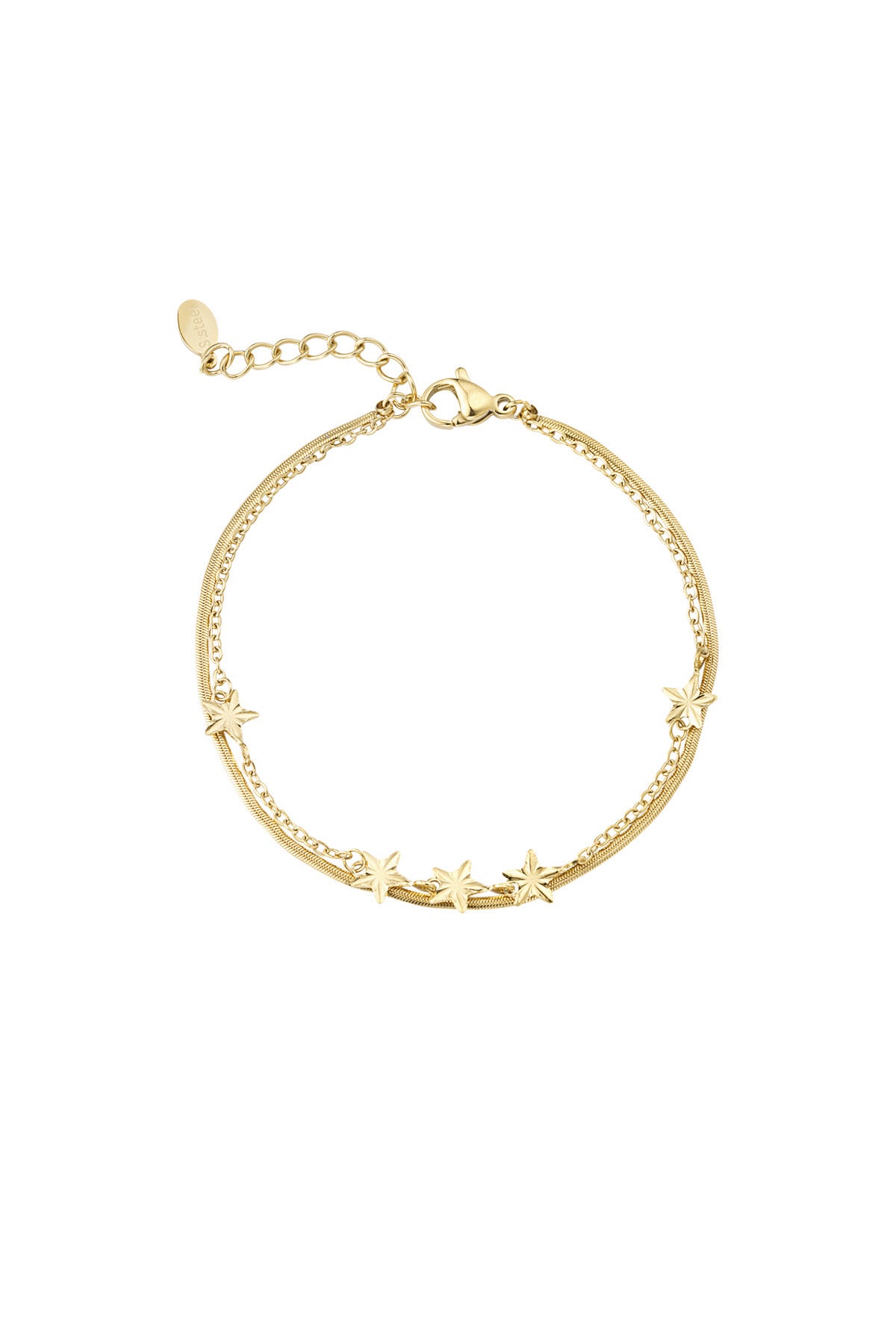 starry layers bracelet - goud