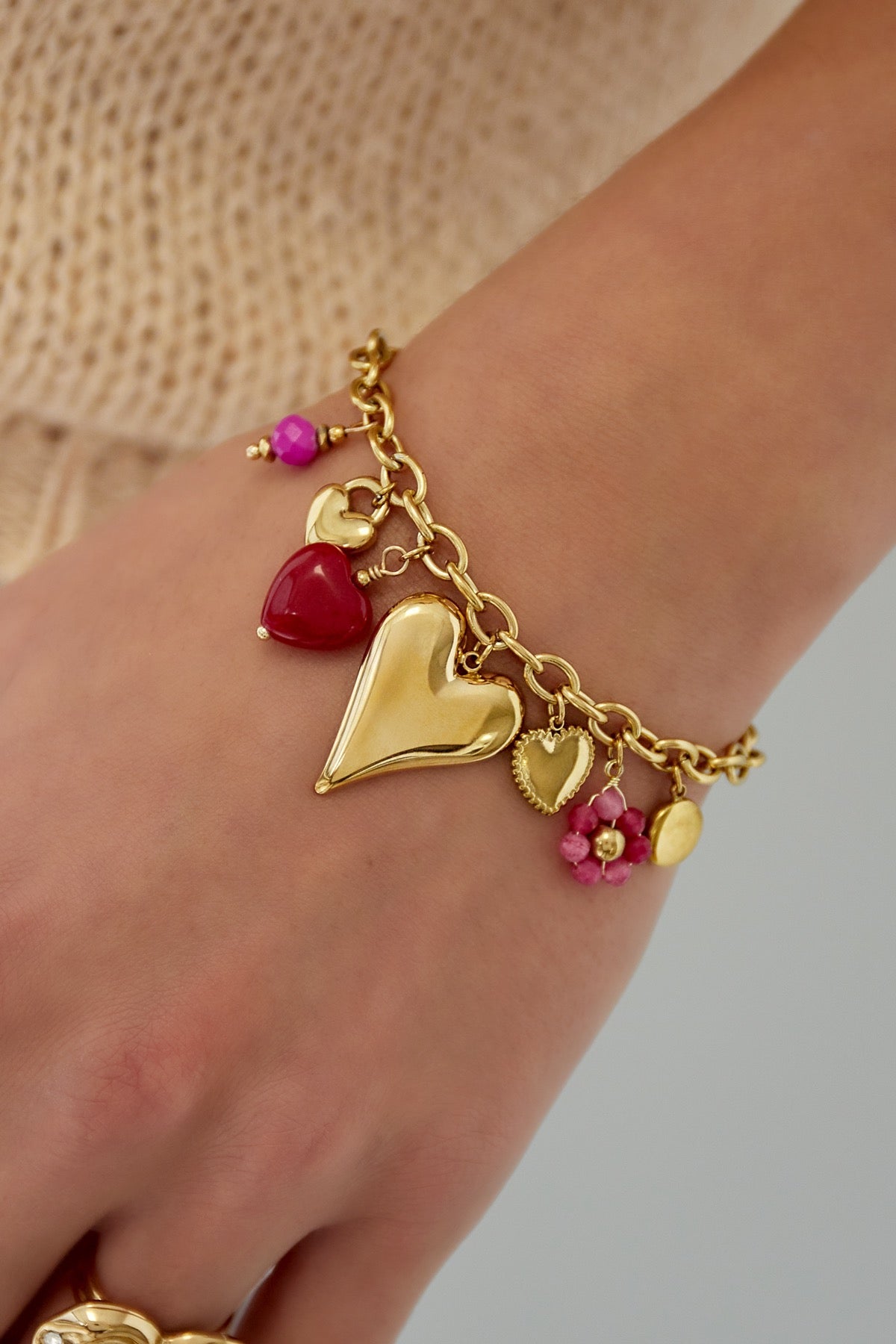 kiki bracelet - goud