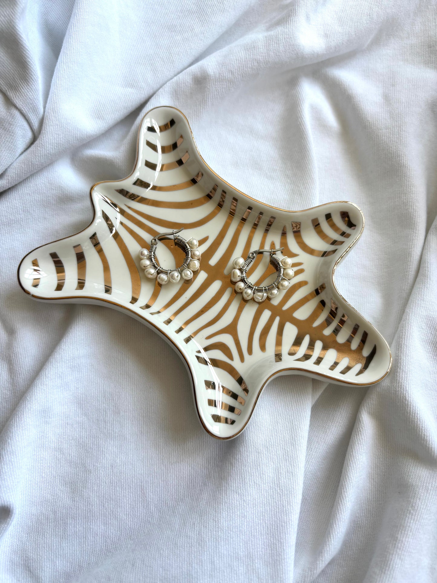 parel oorbellen - zilver - 1011