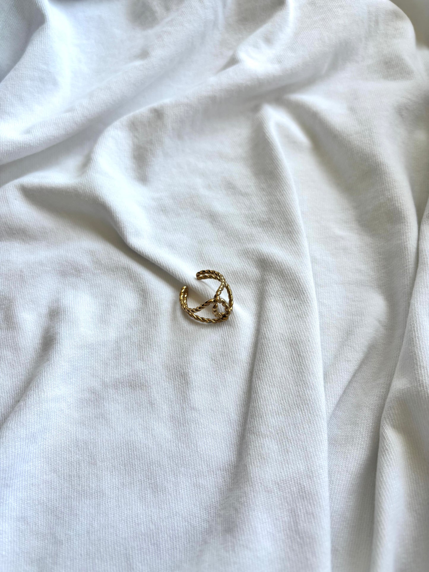 gouden ring - goud - 1016