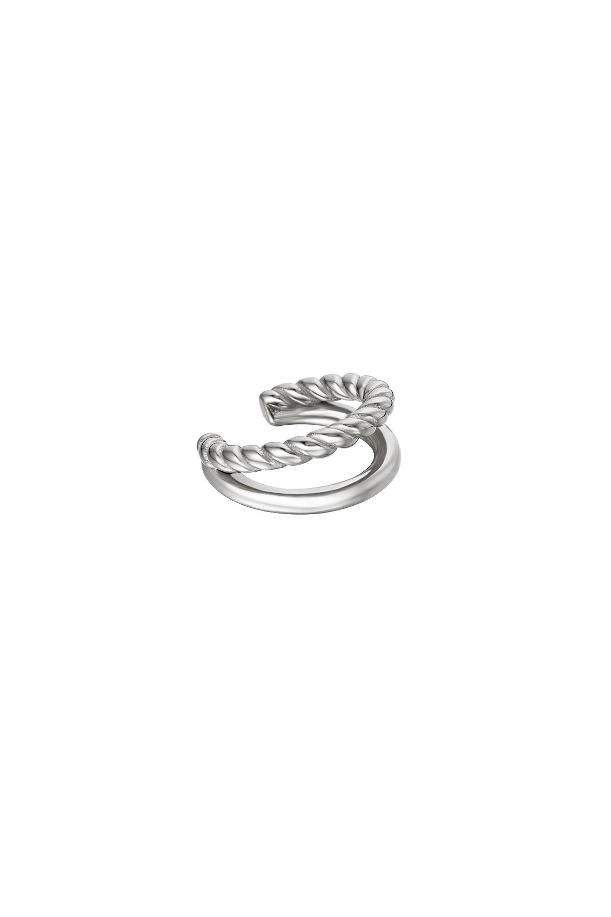 emma earcuff - silver