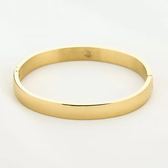 Chunky bangle - goud