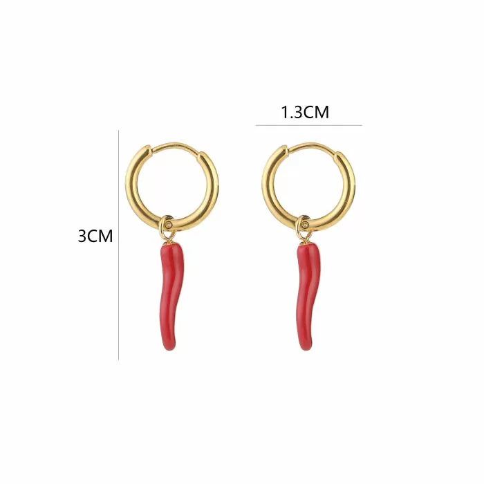 Hot to go earrings - goud