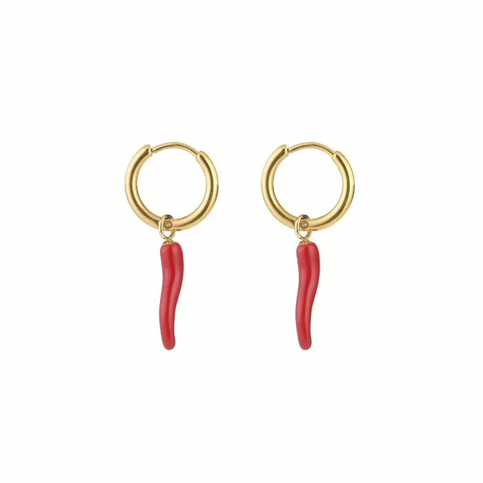 Hot to go earrings - goud
