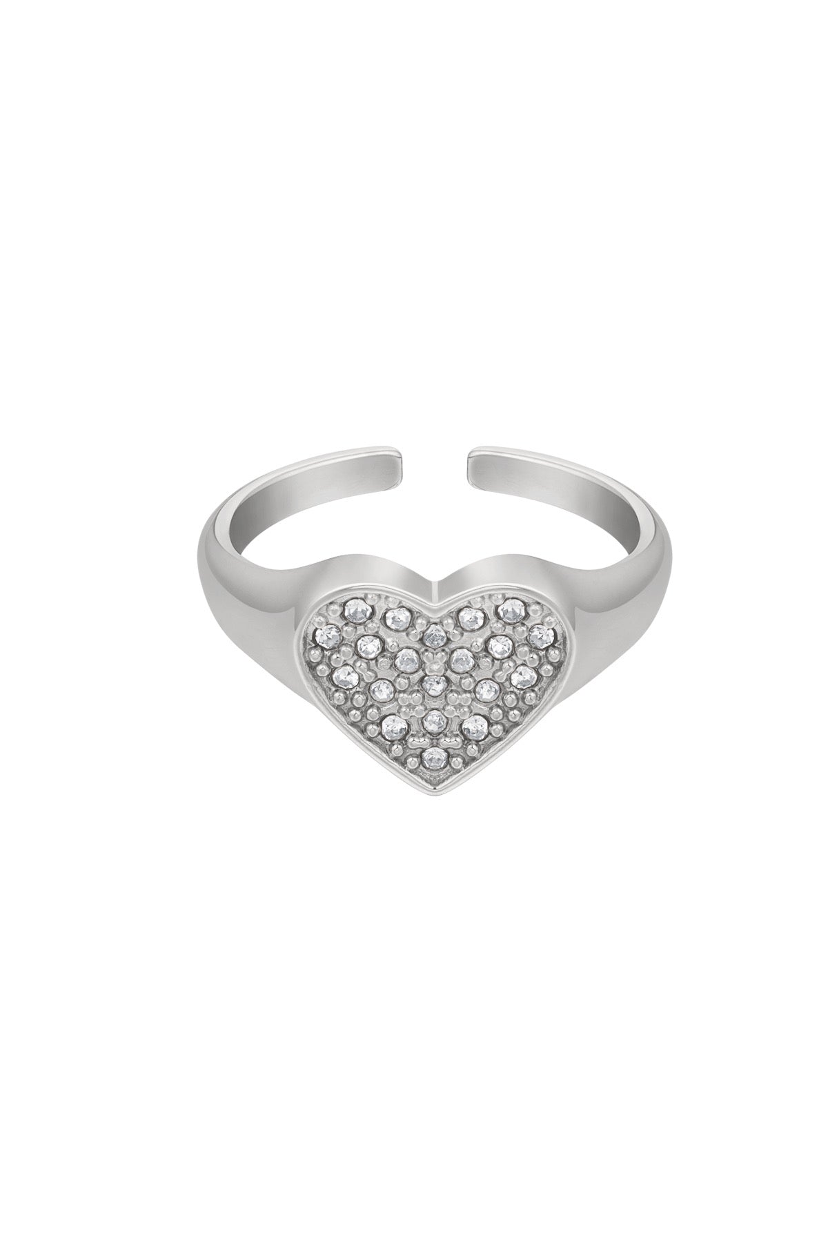 Barbie ring - zilver