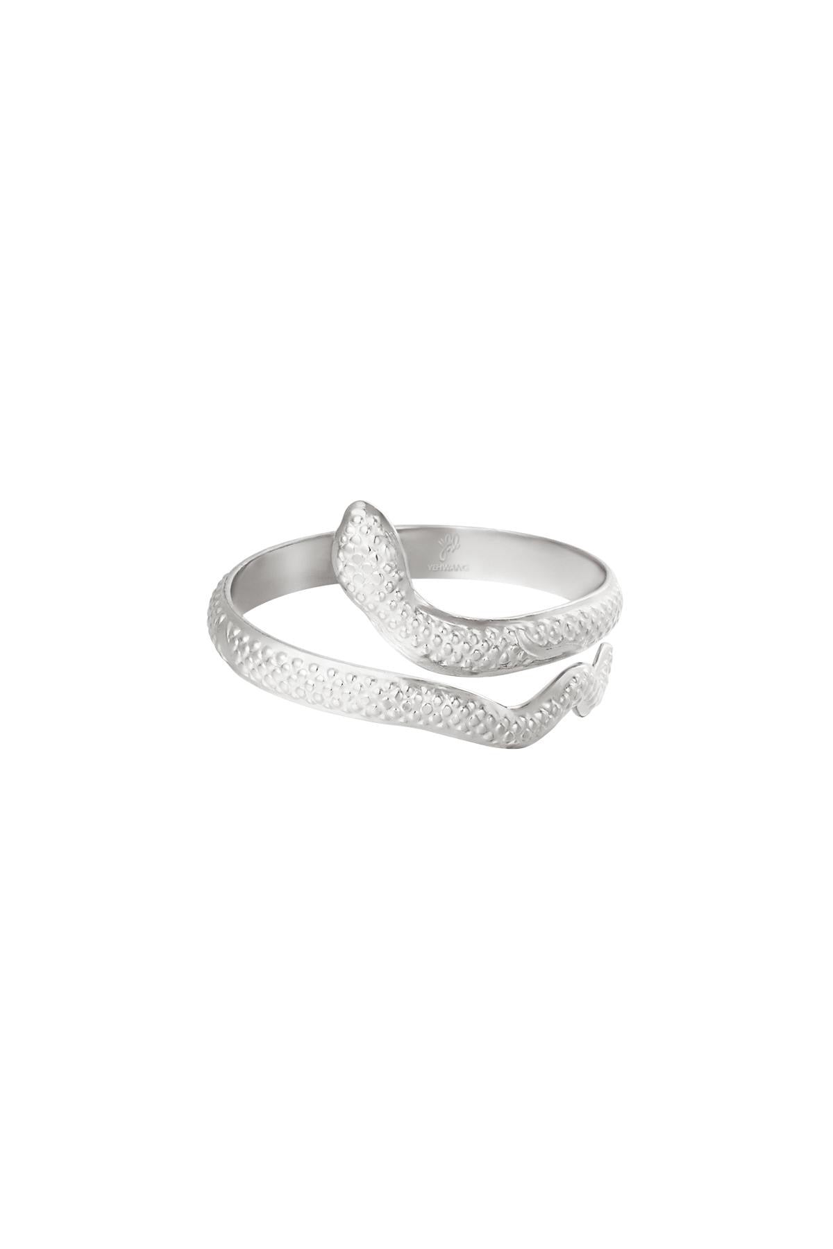 Snake ring - zilver