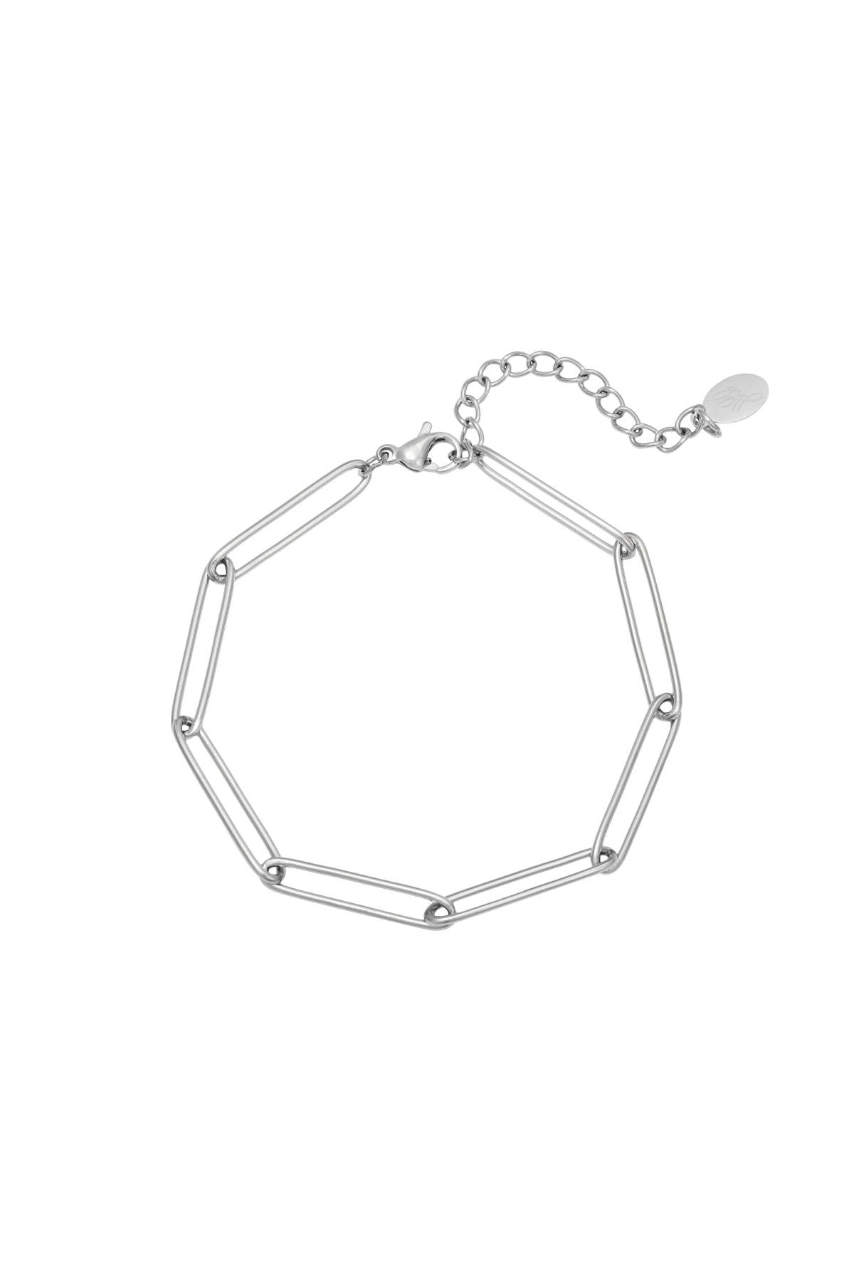 Chain bracelet - silver