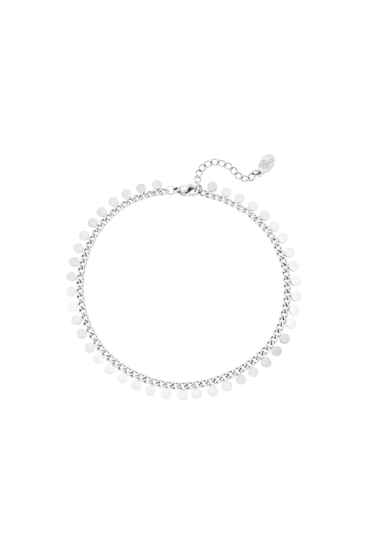 Full coin bracelet - silver