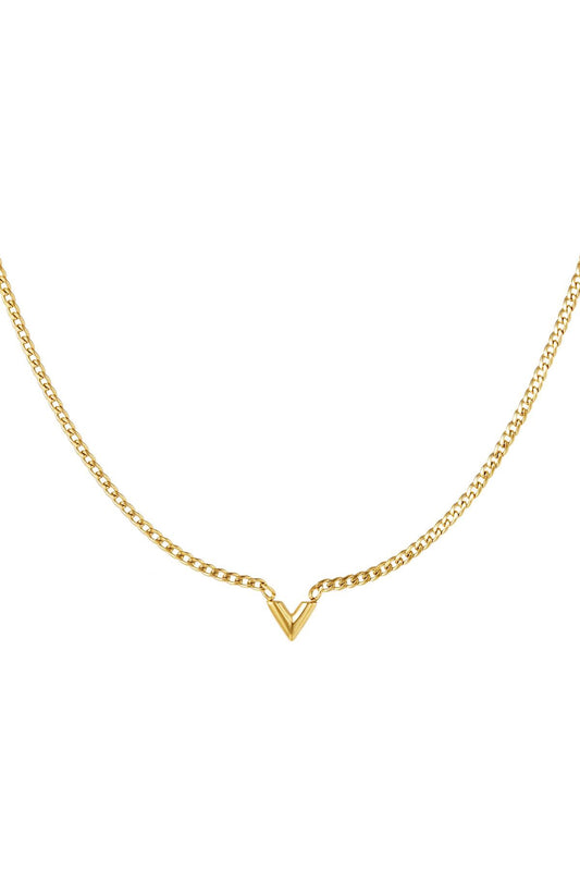 Francis necklace - goud