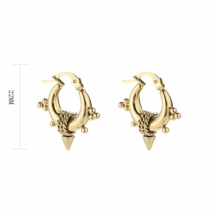 Bora bora earrings - gold