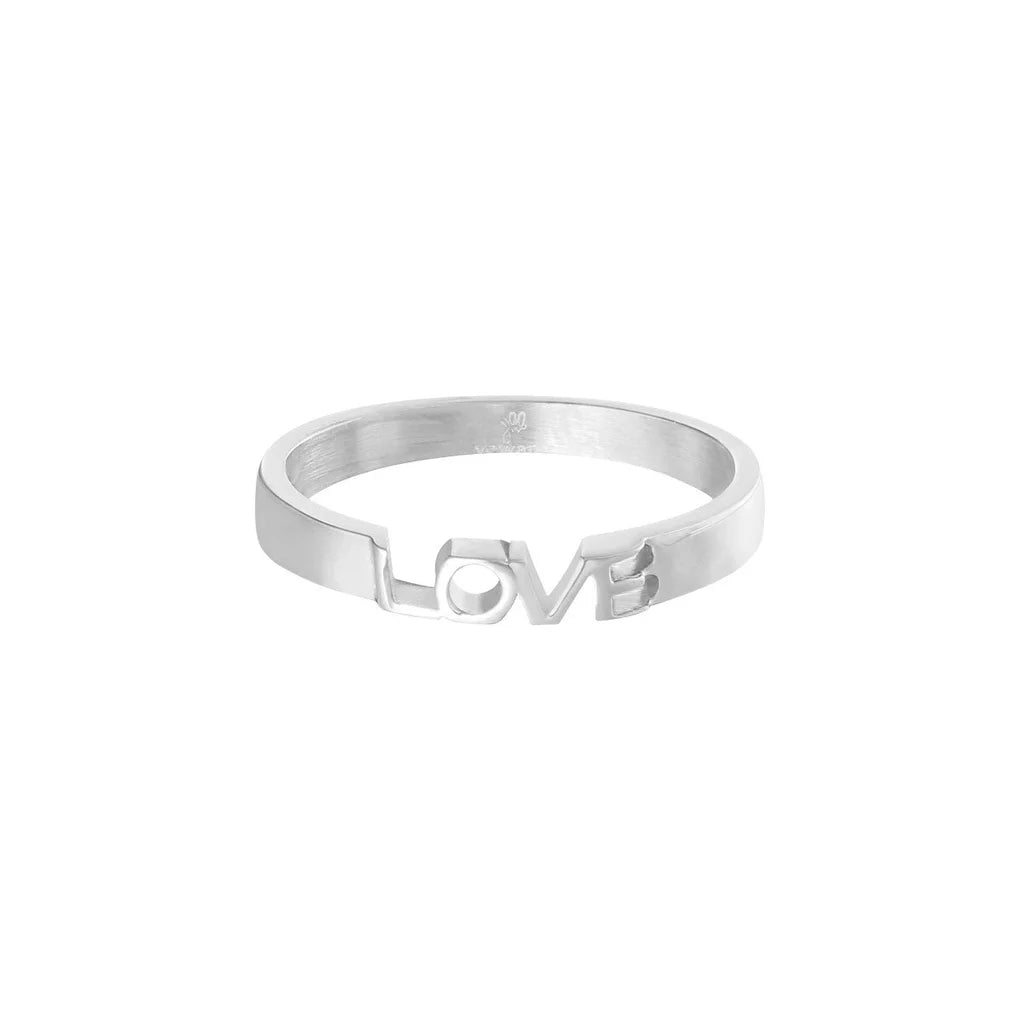 Love ring - zilver