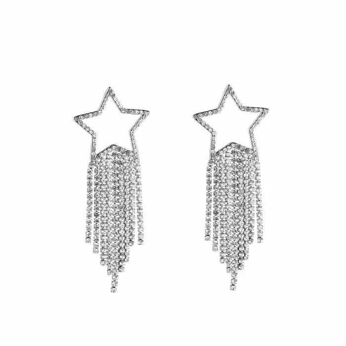Shine bright earrings - silver