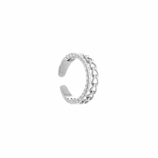Endless love ring - zilver
