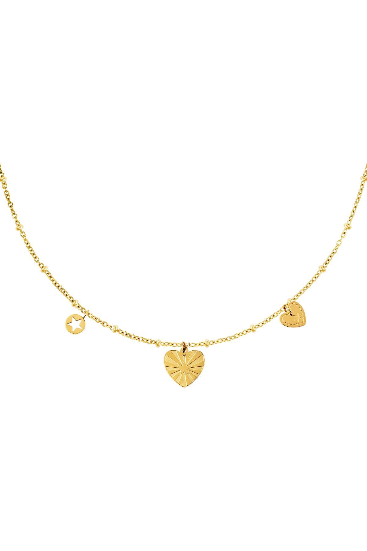Beau necklace - goud