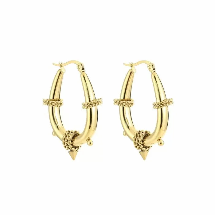 Noa earrings - small - goud