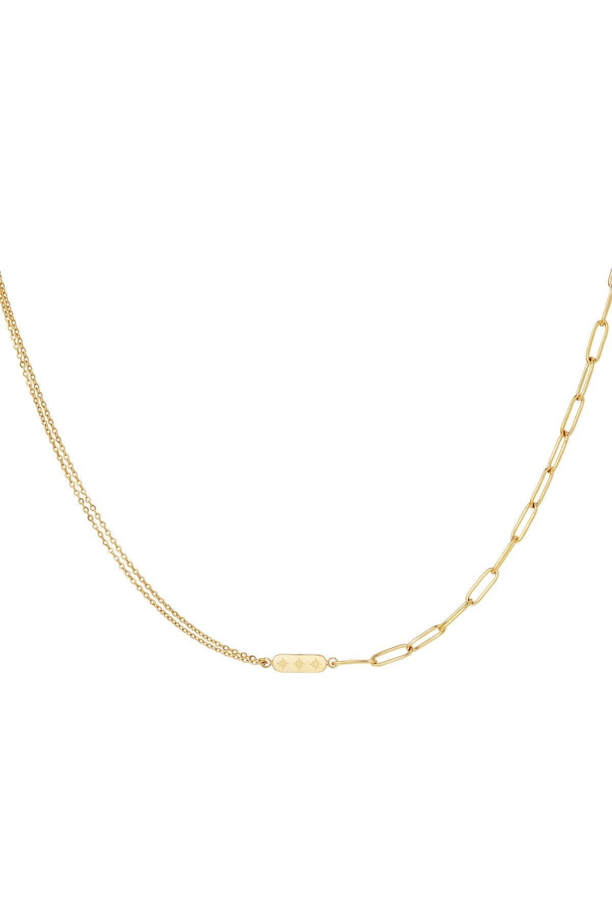 Fien necklace - goud