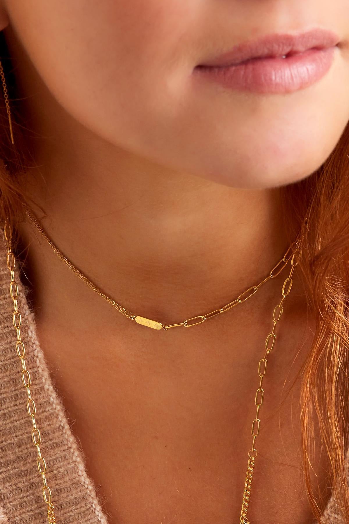 Fien necklace - zilver
