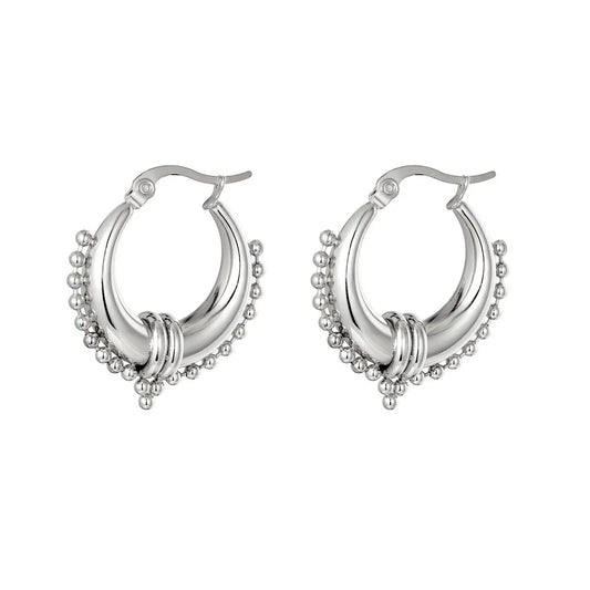 Lien earrings - zilver
