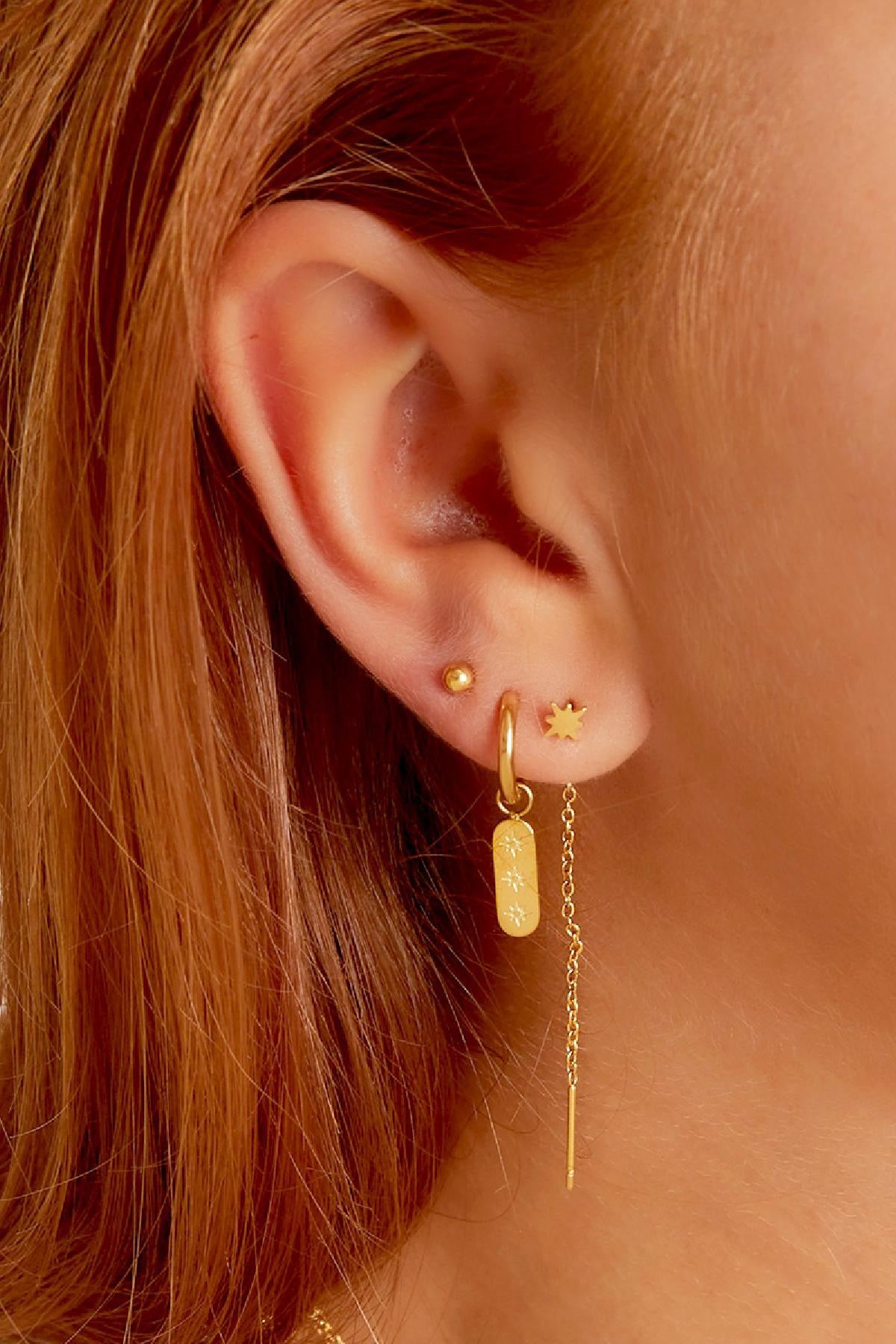 Fien earrings - gold