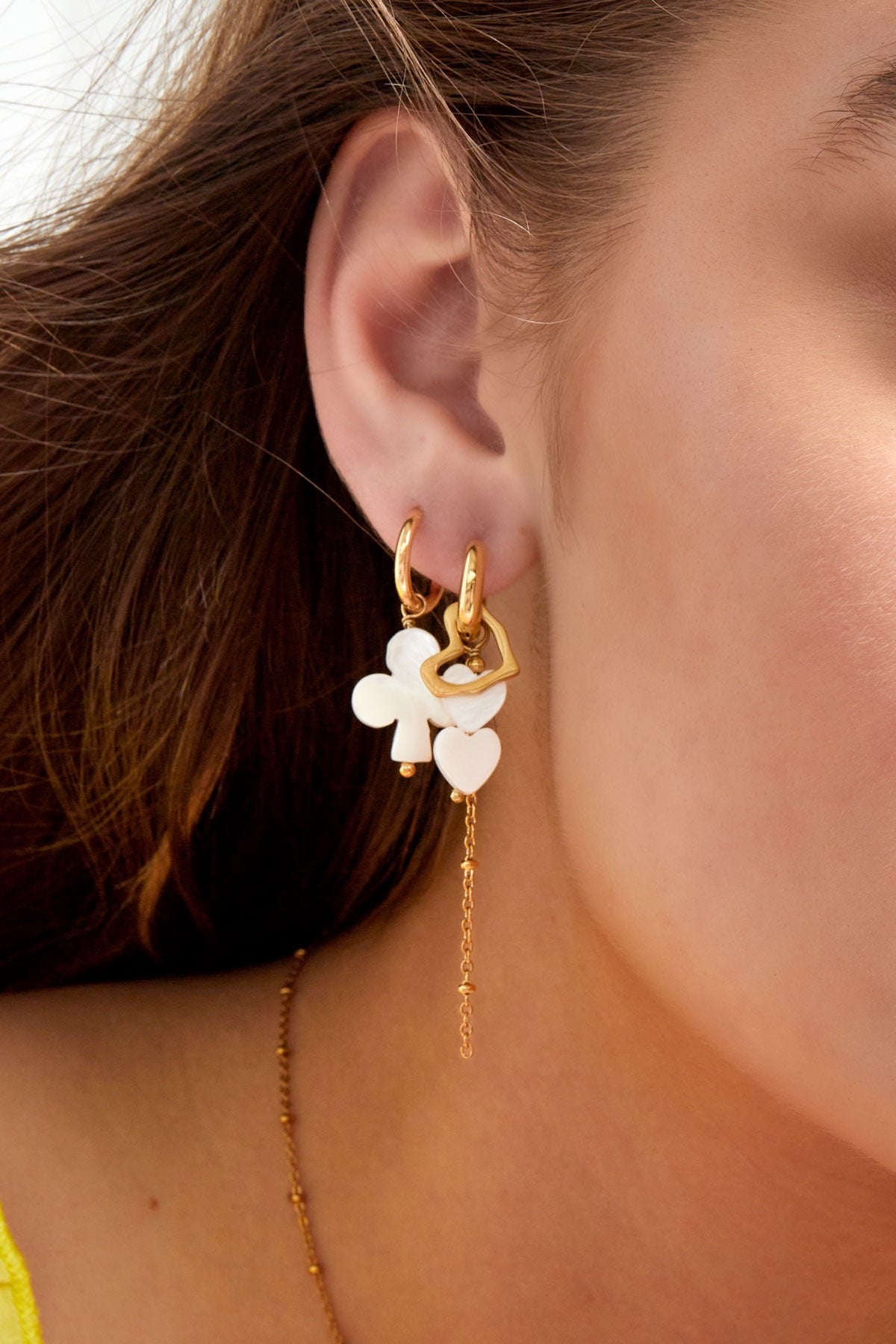 Stockholm earrings - gold