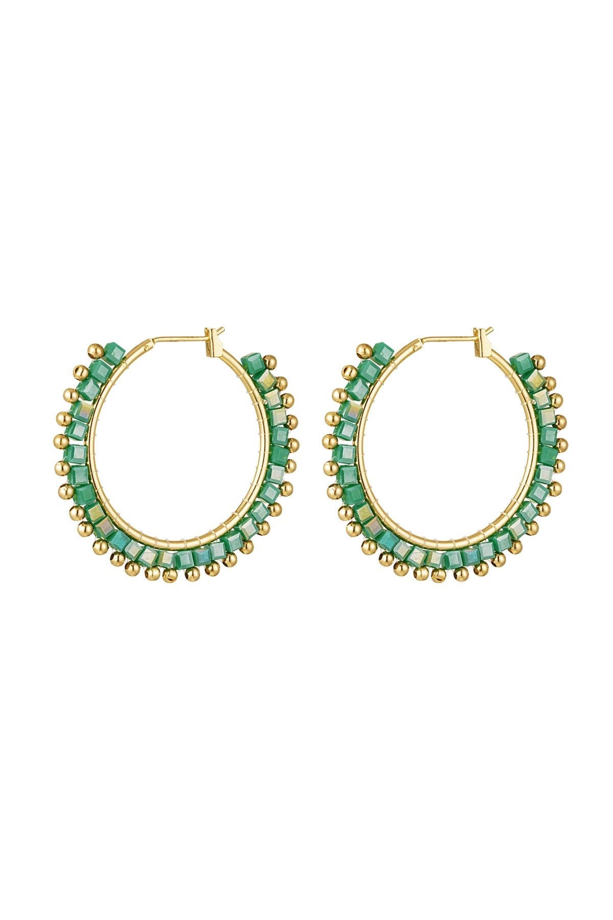 Costa Rica earrings - gold